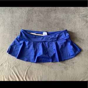 Lands’ End Girls Plus Size Mini Swim Skirt